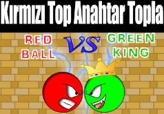 Игра Красный шар против зеленого короля