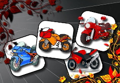 Игра Мотоциклы: меморина