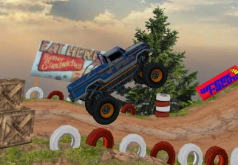 Игра Гонки на грузовиках: Безумные мустанги