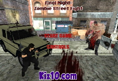 Игра Финальная ночь: уличные драки с зомби