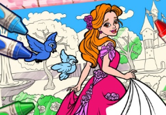 игры для девочек 4 лет раскраски принцессы