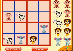 Игры Животное Судоку
