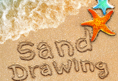 игры рисовать песком на стекле