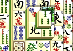 шанхайская игра маджонг во весь экран