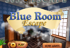 Игры Удивительная голубая комната Побег