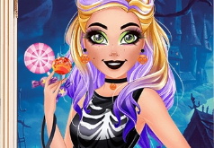Игры Барби темная принцесса страшные истории Хэллоуина