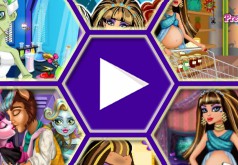 Игры для девочек монстер хай макияж