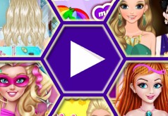 игры для девочек парикмахерская косички