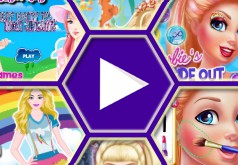 Игры Барби головоломка