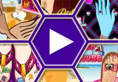 игры макияж педикюр педикюр