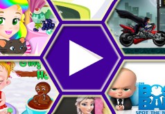 ролики детских игр