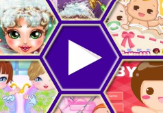 игры купать и одевать